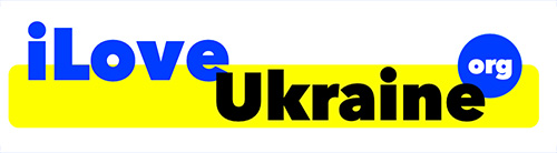 iLoveUkraine logo variations