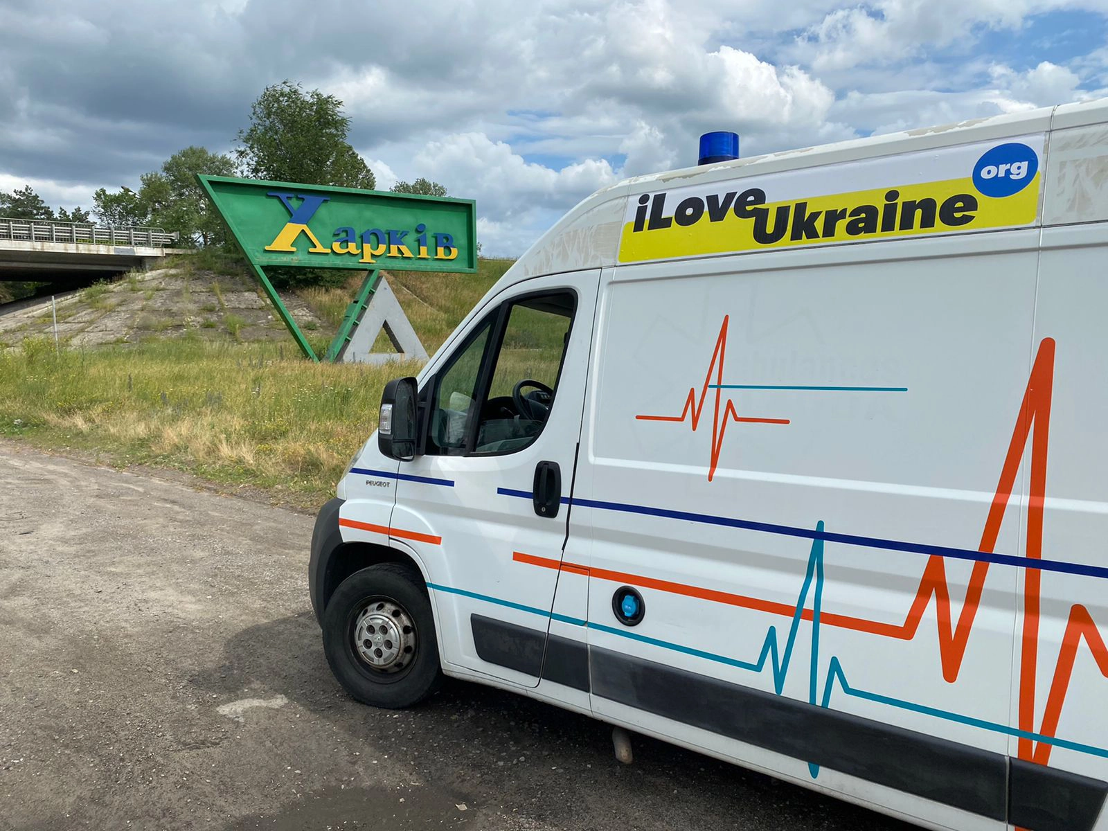 Ambulance for Kharkiv,Ukraine